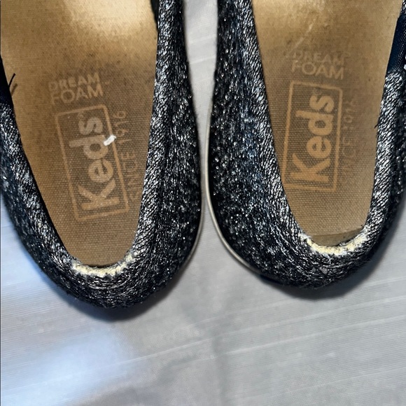 Keds Women's Black and Gray Slip-On Sneakers - Picture 4 of 8